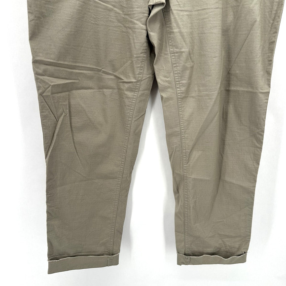 VUORI Vintage Ripstop Pants Womens XL Beige Active Relaxed Outdoors Preppy Beach - Picture 6 of 11
